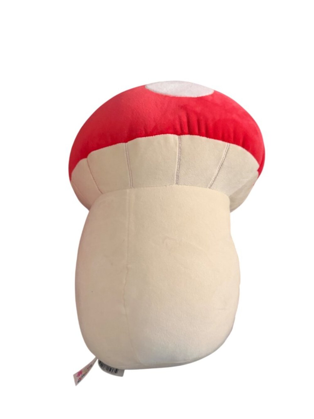 Smoochy Pals Mushroom Bear Plush Soft Squishty Stuffed Animal Red Cream - Picture 3 of 4